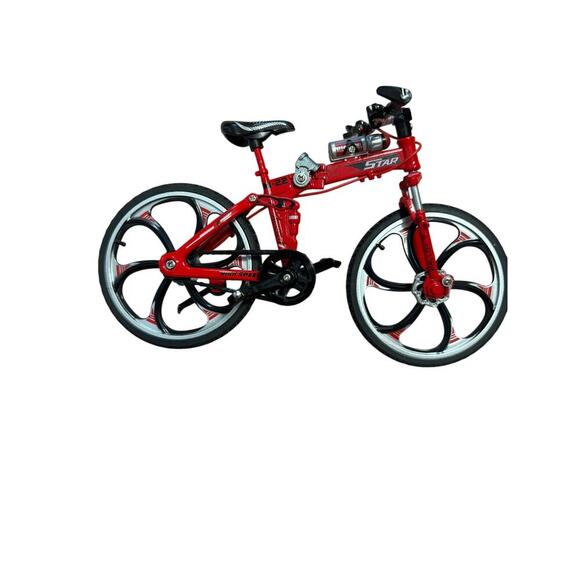 Diecast Mountain Riding Cruiser Bike Bicycle Toy Model - Picture 2 of 6